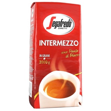 Кофе Segafredo Intermezzo в зернах 1кг.