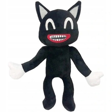 Cartoon Black Cat Plush Toy For Kids