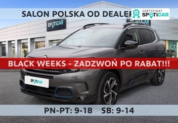 Citroen C5 Aircross SUV Plug-In 1.6 PureTech 225KM 2020 Citroen C5 Aircross 1.6 PHEV Shine 225KM EAT8 SalonPL FVat Bogata Wersja