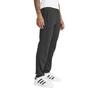 Spodnie dresowe męskie adidas Trefoil Essentials Pants bawełniane czarne XL