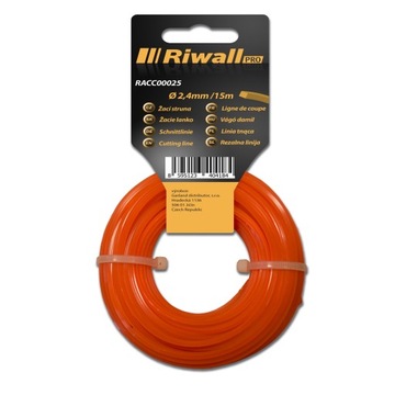 ŻYŁKA TNĄCA RIWALL PRO ŚR. 2,4MM, DŁUGOŚĆ 15M, ORYGINALNY
