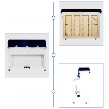 КРЫШКА ДЛЯ ПИАНИНО В СТИЛЬ БАХАРЬЯ, СОВРЕМЕННАЯ КРЫШКА ДЛЯ ПИАНИНО