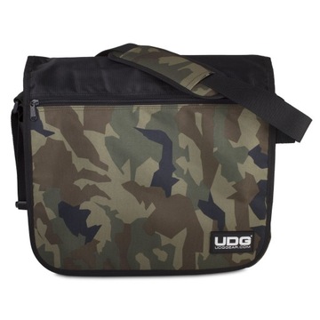 UDG Ultimate CourierBag Black Camo Orange Inside