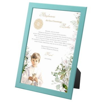 РАМКА С БЛАГОДАРНОСТЬЮ А4 для крестных, бабушек и дедушек