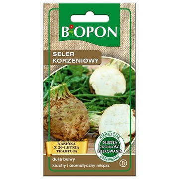 BIOPON NASIONA SELER KORZENIOWY PRAGER RIESEN 0,4G DUŻE BULWY AROMATYCZNY