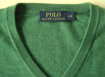 POLO RALPH LAUREN MERINO WOOL rozm. L/G