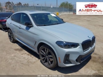 BMW X4 G02 2023 BMW X4 2023r, M40I, 3.0L, 4x4 3.0 Benzyna 382KM