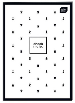 ZESZYT A4 60 KARTEK W KRATKĘ SOFT TOUCH CHESS 70G