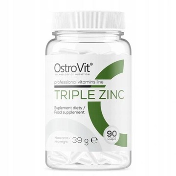 TRIPLE ZINC trzy aktywne formy cynku 90 kaps.