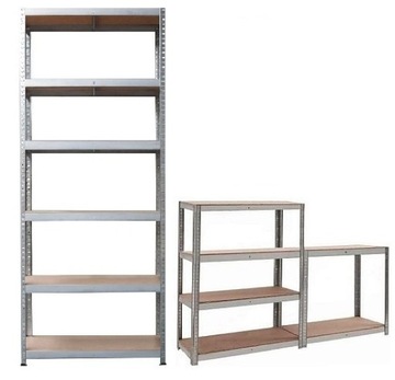 REGAŁ magazynowy metalowy 225x90x40 6 półek x220kg
