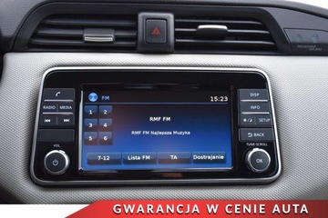 Nissan Micra V 0.9 IG-T 90KM 2018 Nissan Micra MultimediaKlimatronic Tempomat Komputer LED Multifunkcja, zdjęcie 16