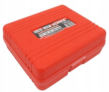 VERKE V86102 УДАРНЫЕ НАСАДКИ 1/2 АЛЮМИНИЕВЫЕ КОЛЕСА НАБОР ИЗ 4 ШТ. 17-22м