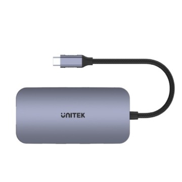 Концентратор USB Type-C -> USB 3.1 x3 RJ-45 HDMI-ридер