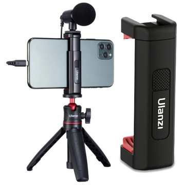 Держатель для смартфона на подставке для лампы микрофона