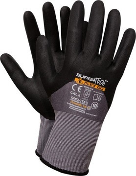 Rękawice SuperTECH FLEX GO Nitryl Super Jakość 9