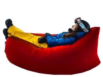 MATERAC LEŻAK SOFA DMUCHANA WIATREM LAZY BAG