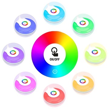 LAMPKA BIURKOWA LED BIURKO LAMPA 256 KOLORÓW RGB