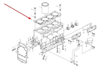 4L22B-01002M1 Uszczelka głowicy