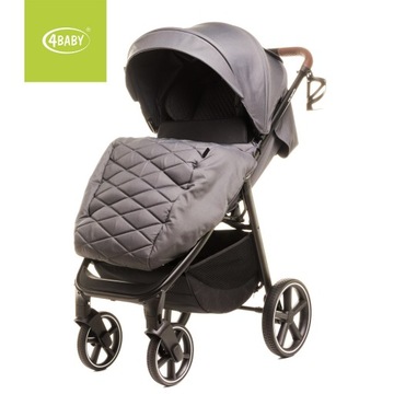 ЛЕГКАЯ коляска Stinger PRO, РЕГУЛИРОВКА БОЛЬШИХ КОЛЕС + АКСЕССУАРЫ 0–22 КГ