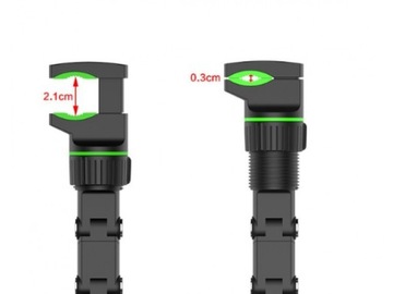 ДЕРЖАТЕЛЬ ТЕЛЕФОНА ДЛЯ АВТОМОБИЛЬНОГО ЗЕРКАЛА ЗАДНЕГО ВИДА, ПОВОРОТНЫЙ НА 90, РЕГУЛИРУЕМЫЙ НА 360
