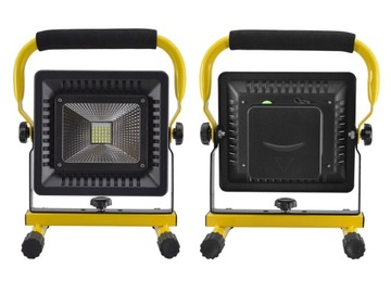 ПОРТАТИВНЫЙ СВЕТОДИОДНЫЙ ПРОЖЕКТОР МОЩНАЯ РАБОЧАЯ ЛАМПА КОНСТРУКЦИЯ ГАЛОГЕННАЯ ГАРАНТИЯ