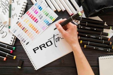 Спиртовые маркеры ULTRA PERMANENT 120 шт. Маркеры Маркеры Двусторонние маркеры