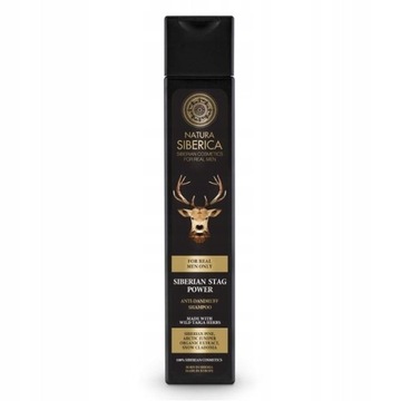 NATURA SIBERICA FOR MEN SZAMPON PRZECIWŁUPIEŻOWY