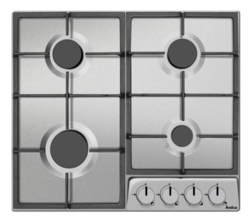 Płyta ceramiczna Amica PGD6110APR 4 PALNIKI STAL