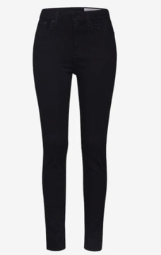 rag & bone Jeansy spodnie rurki czarne 28 s