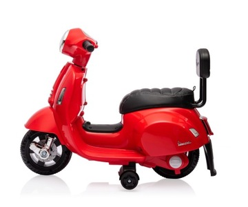 MILLY MALLY Автомобиль на аккумуляторе Mini Vespa GTS красный