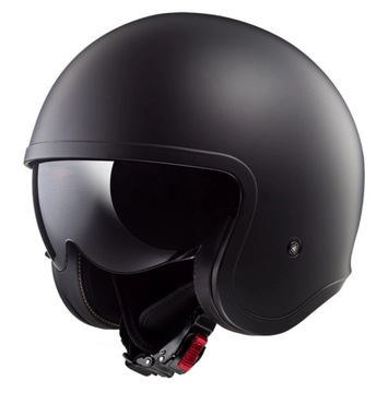 Kask Otwarty motocyklowy LS2 OF599 Spitfire Matowy Czarny r S