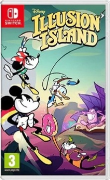 DISNEY ILLUSION ISLAND SWITCH NOWA W FOLII