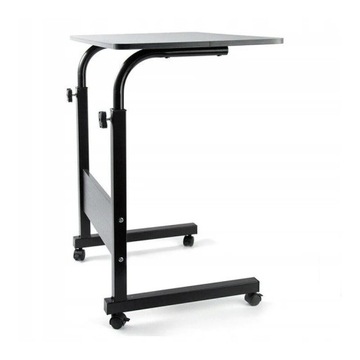 МОБИЛЬНЫЙ СТОЛИК ДЛЯ НОУТБУКА, ЧЕРНЫЙ, РЕГУЛИРУЕМЫЙ ЖУРНАЛЬНЫЙ СТОЛИК