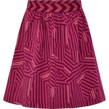 HUMMEL WZORZYSTA MATERIAŁOWA SPÓDNICA MINI BAWEŁNA 3BU HMP__140