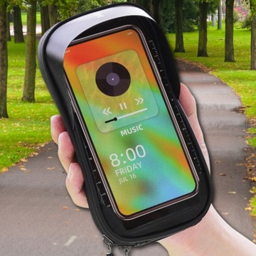 СУМКА ДЛЯ ВЕЛОСИПЕДА SANITLE Водонепроницаемый ЧЕХОЛ ДЛЯ ТЕЛЕФОНА НАСТЕННАЯ СУМКА РАМА РАМА