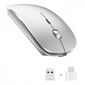 БЕСШУМНАЯ БЕСПРОВОДНАЯ МЫШЬ PLUG and PLAY ДЛЯ НОУТБУКОВ C