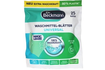 Dr Beckmann Listki Piorące Magic Leaves Universal 25 szt.