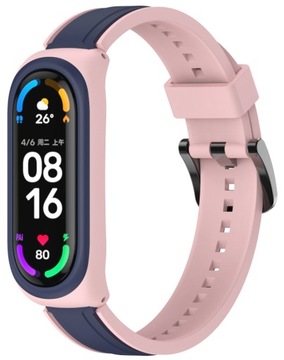 PASEK OPASKA DUO do XIAOMI MI BAND 3/4/5/6 KOLORY