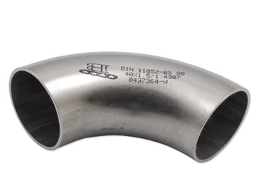 Kolano nierdzewne 40 x 1.5mm kolanko INOX łuk
