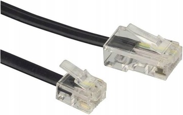 Kabel przejściówka redukcja RJ45 - RJ11, 2 m