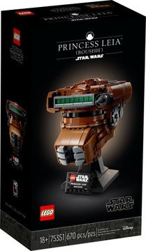 LEGO 75351 Star Wars - Hełm księżniczki Lei NOWE
