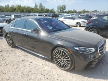 Mercedes 2022 Mercedes-Benz Klasa S 500 4Matic 2022 3.0l 3.0 Benzyna 429KM, zdjęcie 4