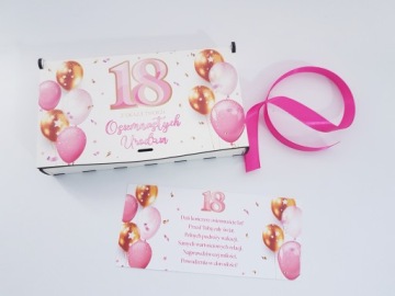 СУВЕНИРЫ ПОДАРОК ​​НА 18 ДЕНЬ РОЖДЕНИЯ ДЕНЕЖНАЯ КОРОБКА