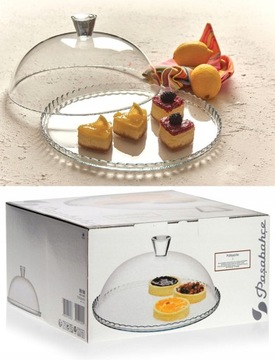 PATERA NA CIASTO Z GRAWEREM GRAWER SZKLANA