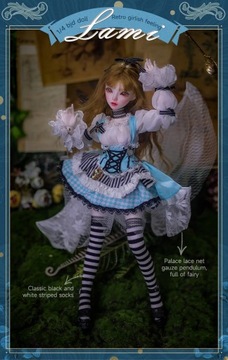 Кукла Lami BJD нового дизайна 1/4 Minifee Girl Active Line Body
