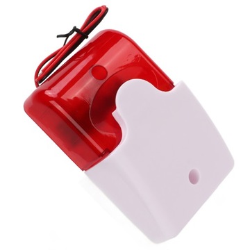 Звуковая и световая сигнализация Красная вспышка Хорошая изоляция Устойчивость к