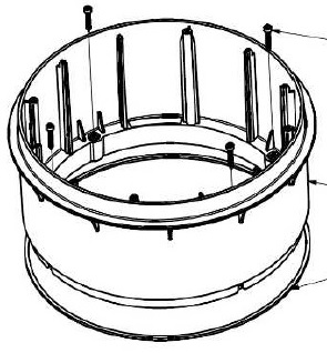НАДСТРОЙКА УДЛИНИТЕЛЬ ЛЮКА AQR AQZ AQUABIN D300 H150 ВЫСОТА 15 СМ