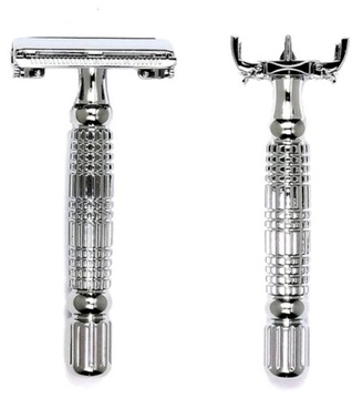 Бритвенный набор в подарок Бритва с лезвиями Металлическая подставка.