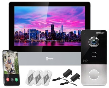 Wideodomofon WiFi Domofon Hikvision Breloki APKA