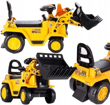 БОЛЬШОЙ ПОЕЗД, ЭКСКАВАТОР, БУЛЬДОЗЕР, СКРЫТ ПОД СИДЕНЬЕМ, ГОРШОК, ДВИЖУЩЕЕСЯ ВЕДРО